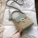 Strandtasche Eimer - Stroh Schultertaschen Kollektion