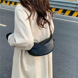 Trendy Vielseitige Knödel Tasche - Minimalistische Umhängetasche