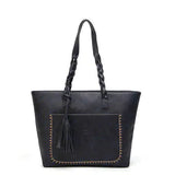 Fringe Twisted Schultertasche und Tragetasche