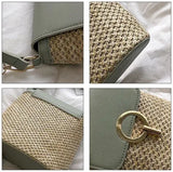 Strandtasche Eimer - Stroh Schultertaschen Kollektion