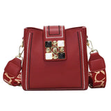 Vintage Pearl Lock Crossbody-Tasche - Modische Beuteltasche