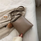 Trendy Vintage Schultertasche - Großes Fassungsvermögen Eimertasche