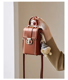 Vintage Pearl Lock Crossbody-Tasche - Modische Beuteltasche