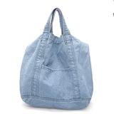 Denim Fashion Einkaufstasche - Große Schultertasche